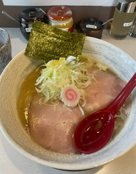 「特製濃厚鶏塩そば」@麺屋 なるとの写真