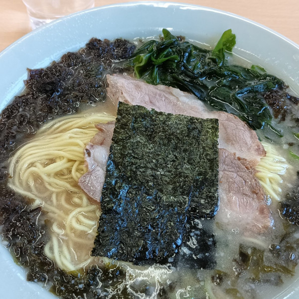 「岩のりラーメン」@ラーメンショップ たつみや 麻溝台の写真