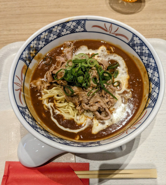 「ハヤシラーメン 和牛サーロイン牛肉増し 1,299円」@日比谷ハヤシそばの写真