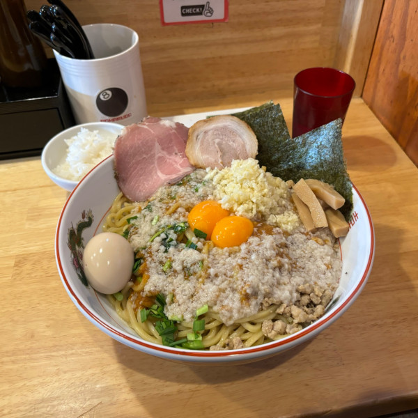 「特製油そば(特製はガチャ)」@葵春堂の写真