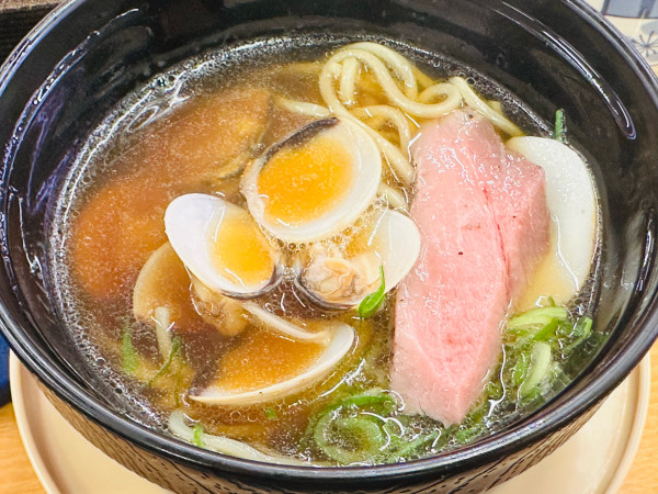 「蛤醤油ラーメン 450円」@スシロー 北葛西店の写真