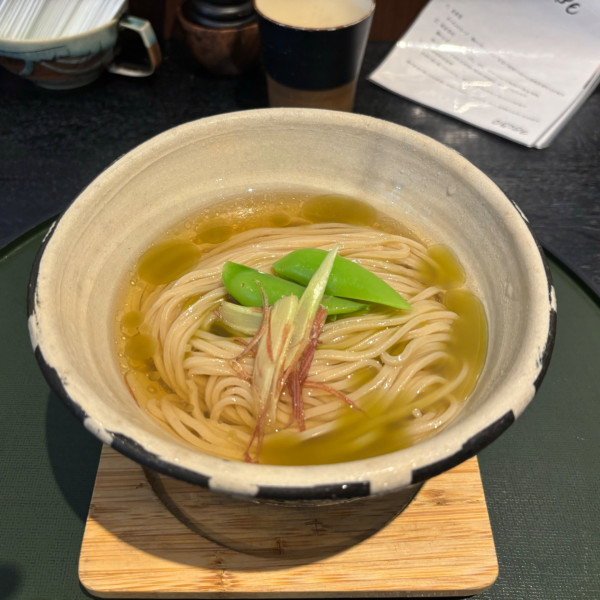 「二層の出汁の冷やしらーめん第一弾~昆布・天然牡蛎(かき)~」@ORIBEの写真