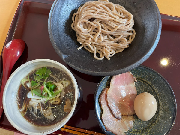 「そば屋の中華つけ麺・小200ｇ：1000円」@手打ちそば 桜の写真
