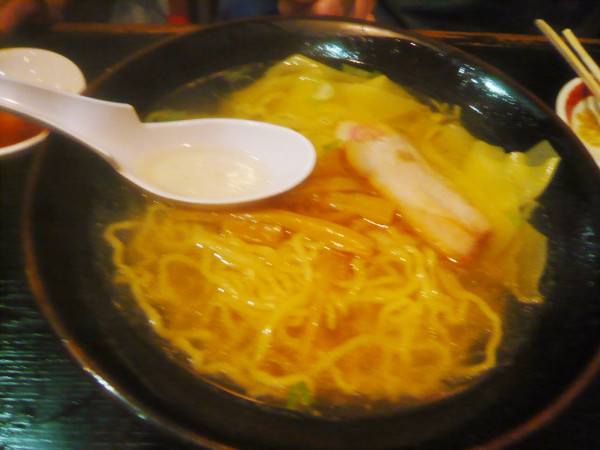 「ワンタンメン（しお）」@日満亭の写真