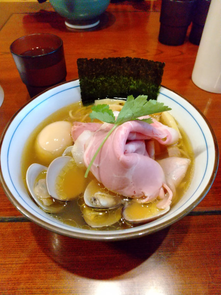 「特製蛤そば」@中華そば 四つ葉の写真