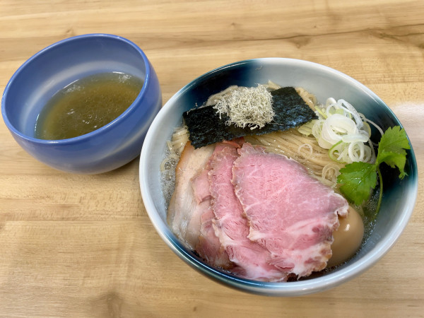 「昆布水つけ麺 塩 特製」@麺処 有彩の写真