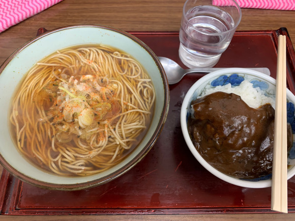 「そば定食カレー 650円」@文殊 志村三丁目駅店の写真
