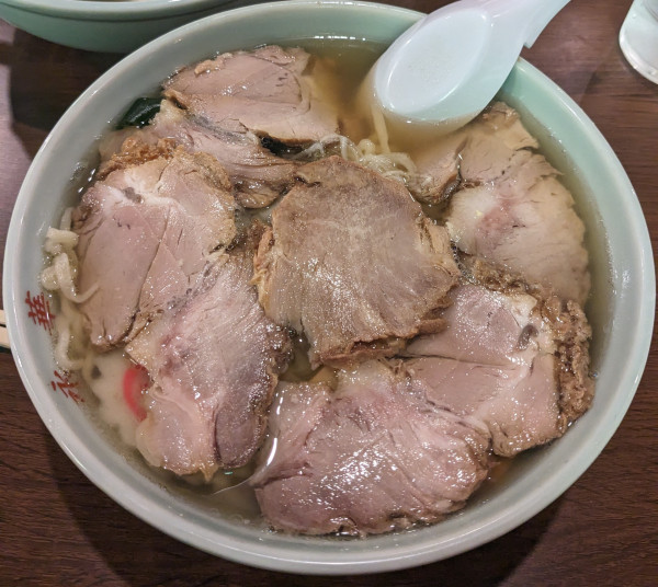 「チャーシューメン」@佐野ラーメン永華 佐野店の写真