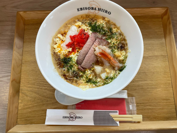 「飲む海鮮お好み焼き」@えびそば 緋彩の写真