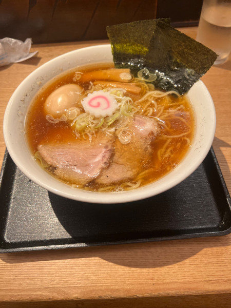 「味玉中華そば」@中華そば 勝本の写真