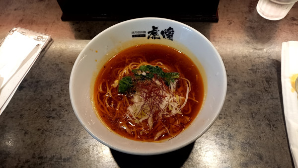 「酸辣湯麵」@四川担担麺 虎嘯の写真