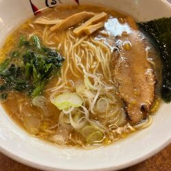 かつお醤油ラーメン柚子入り