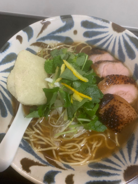 「正月限定　鴨南蛮」@自家製麺SHINの写真