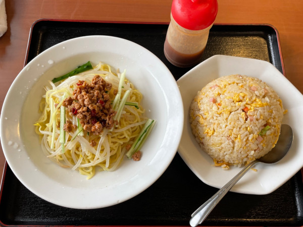 「冷麺セット　￥８５０」@中国料理 京華の写真