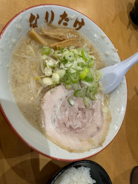 「醤油ラーメン」@こってりらーめん なりたけ 幕張店の写真