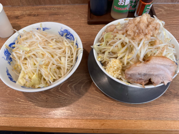 「ラーメン（大盛）」@ジャンクガレッジ 志木南口店の写真
