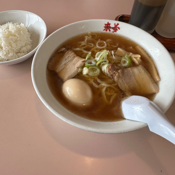 「Bセット　¥1,130」@喜多方ラーメン 来夢 猪苗代店の写真