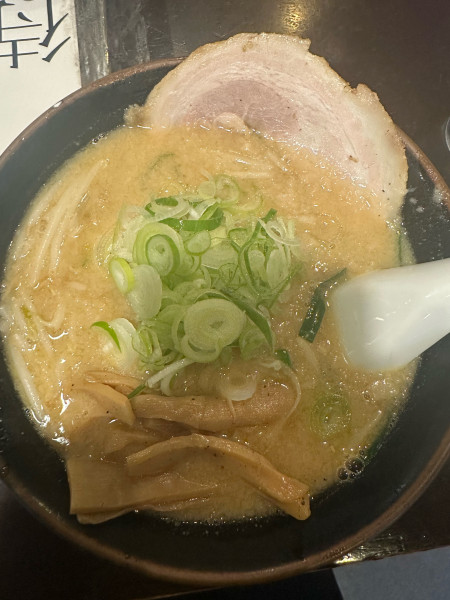 「味噌ラーメン」@旨みこってりらーめん 鐵 TETSU 蘇我本店の写真