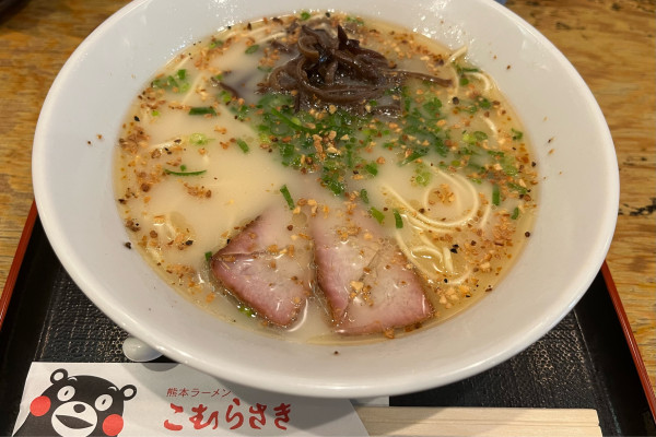 「ラーメン」@熊本ラーメン こむらさき 新横浜店の写真