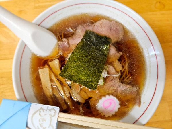 「煮干し香る中華そば」@中華そば 蒼穹の写真