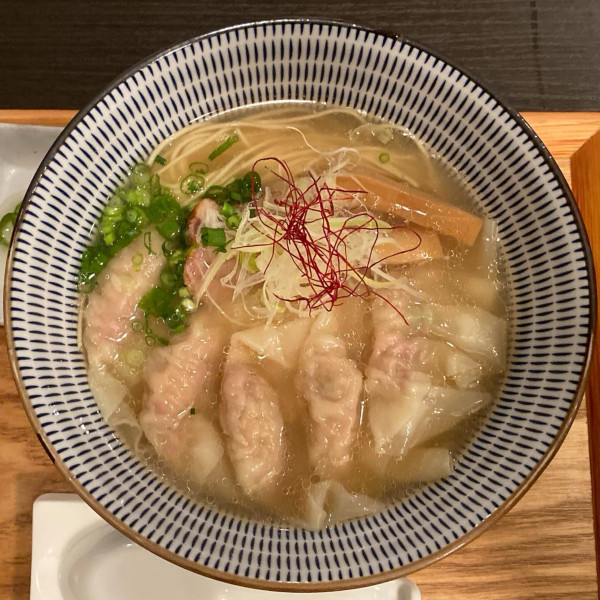 「雲呑麺 ¥1,000」@豚骨清湯・自家製麺 かつらの写真