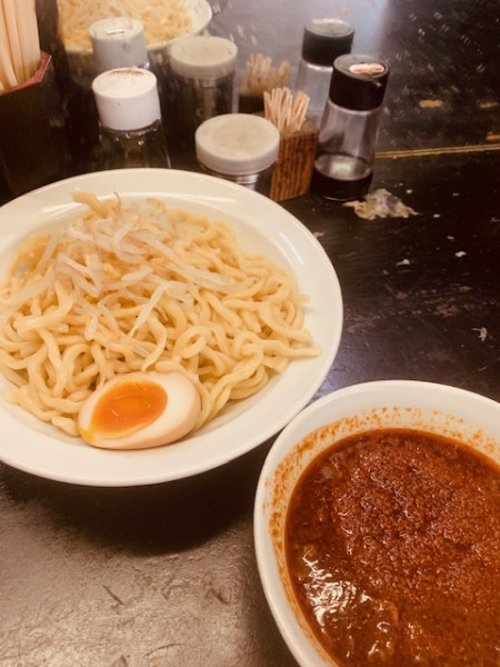 「辛子みそ790円 大盛80円 辛口60円」@つけめん 高木や 早稲田店の写真