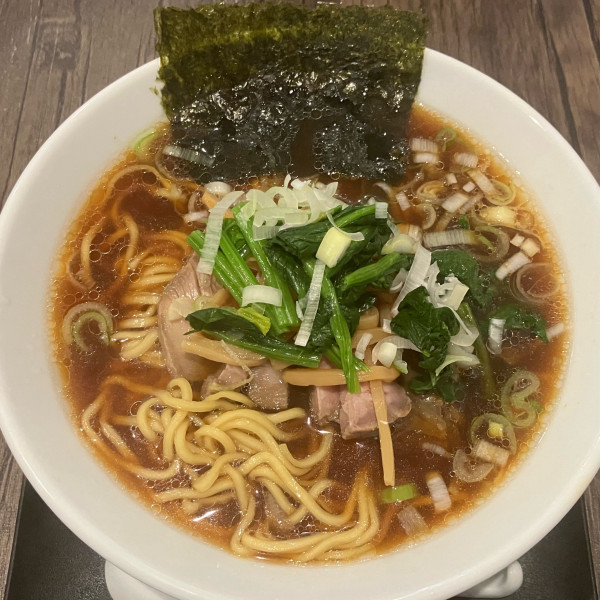 「三つ由の中華そば(醤油)900円他」@三つ由の写真