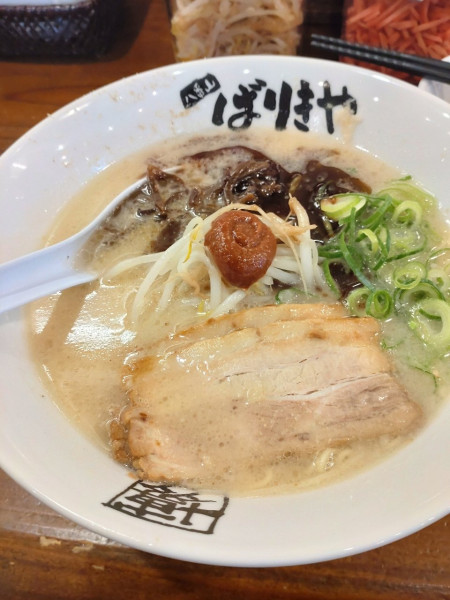 「ばりこてめん＋まぜ玉」@ばりきや 藤岡店の写真