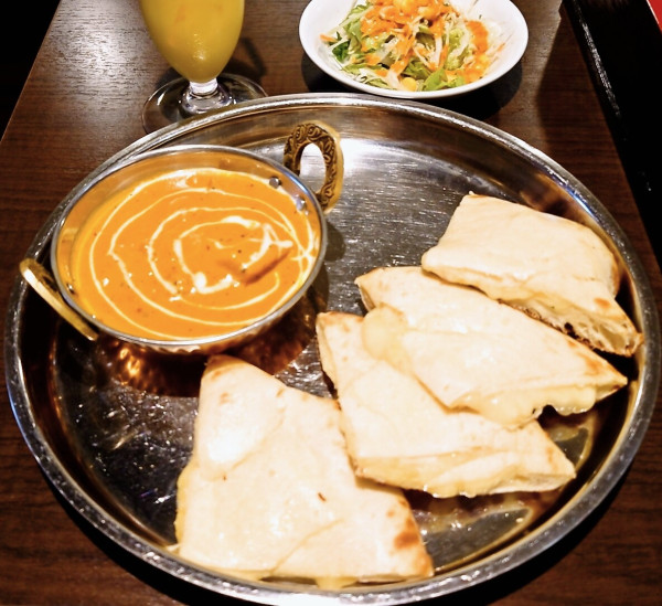 「チーズナンセット」@アジアンダイニング さくらの写真