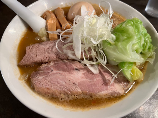 「みそ＋麺大盛り＋味玉：1240円」@麺や 麗の写真