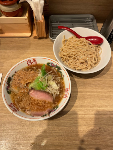 「つけめん豚煮干し(1100円)期間限定」@つけめんTETSU 横浜ランドマークプラザ店の写真