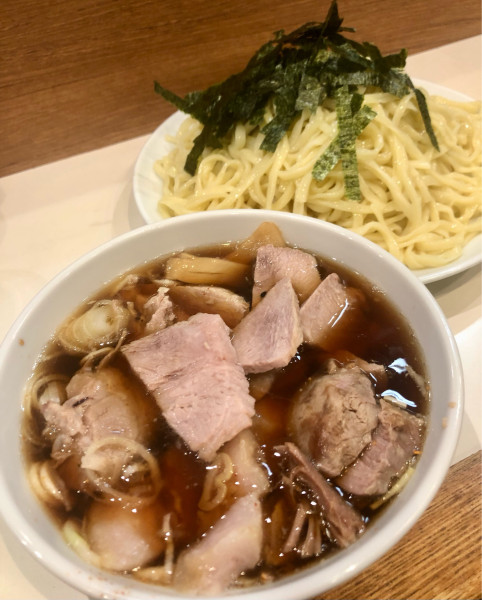 「チャーざる大盛 1350+180円」@らぁめん ほりうち 本店の写真