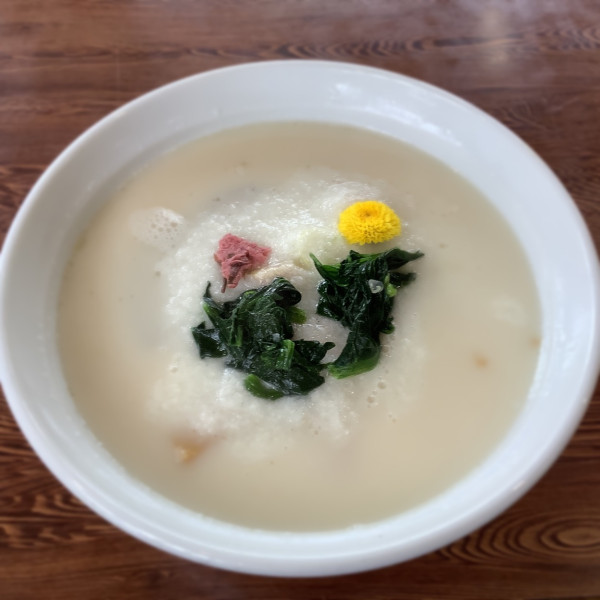 「雪どけ春の芽吹きラーメン　950円」@道の駅 裏磐梯 桧原亭の写真
