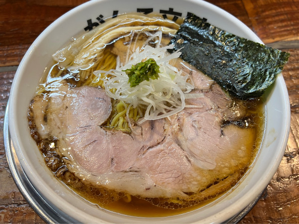 「正油味 LEVEL5」@元祖一条流がんこラーメン たま館分店の写真