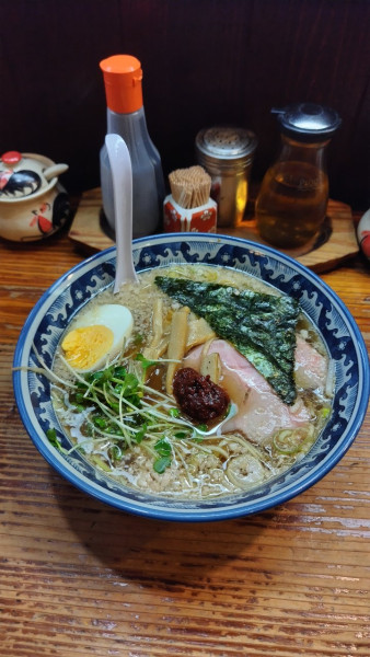 「令6·5·9ピリ辛醤油ラーメンライスランチメニュー880円」@春夏冬 正の写真