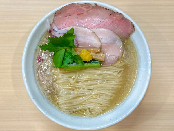 「★上中華 柚子塩煮干し🍜¥1,180」@中華そば うお静の写真