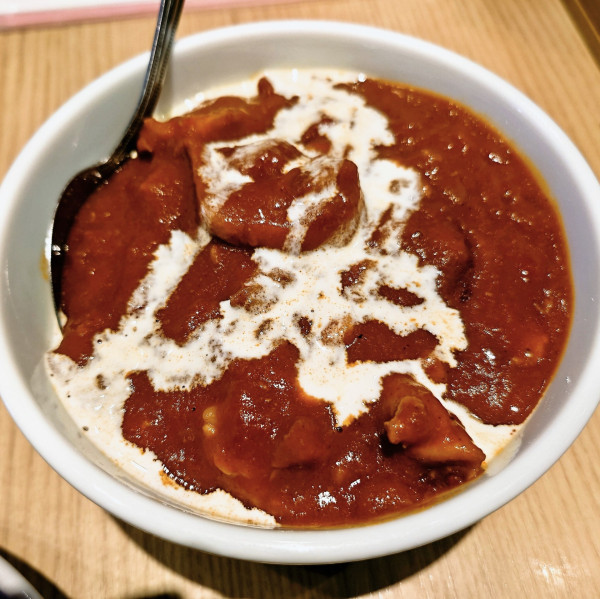 「カレーセット(ハーフチーズラーメン＋カレー丼)」@太陽のトマト麺 元住吉支店の写真