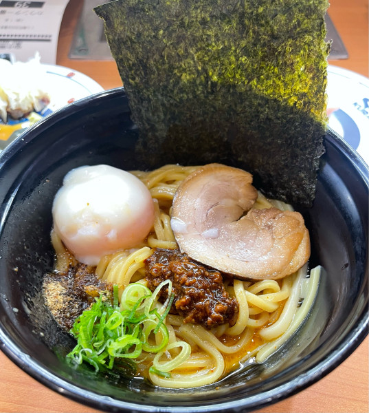 「台湾風まぜそば」@無添くら寿司 世田谷喜多見店の写真