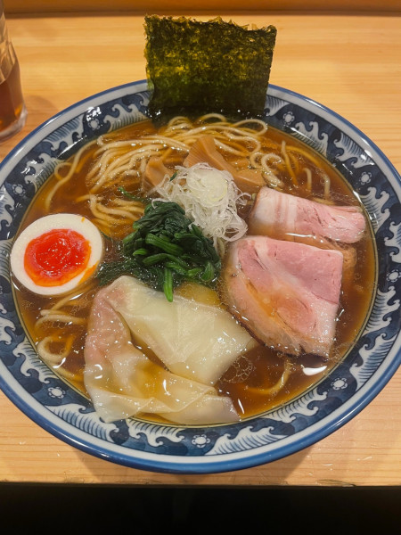 「中華そば（大盛）」@自家製麺 ロビンソンの写真