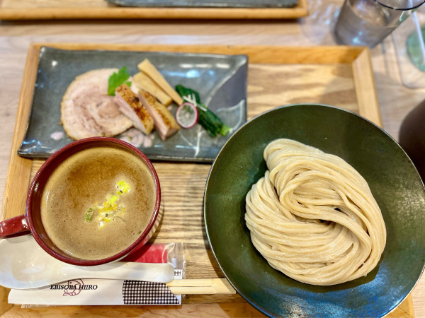 「海老とトマトの特製濃厚つけそば」@えびそば 緋彩の写真