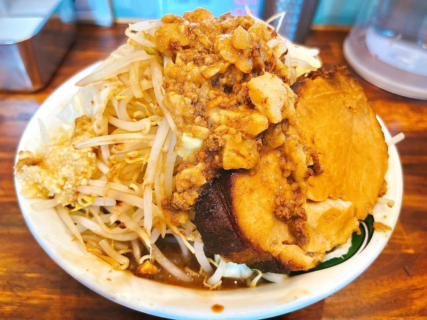 「濃厚雷そば（950円）」@雷 北松戸本店の写真