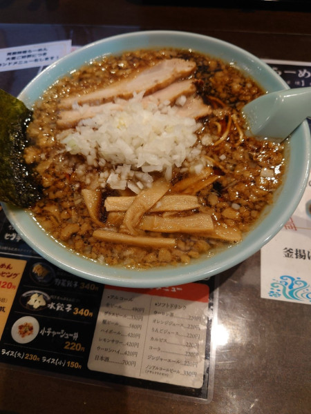 「竹岡式ラーメン」@みうらや誠麺の写真