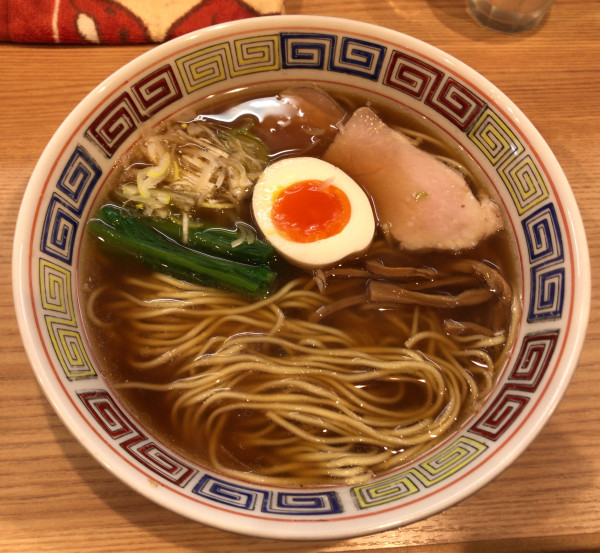 「中華そば（750円）」@ほっこり中華そば もつけの写真