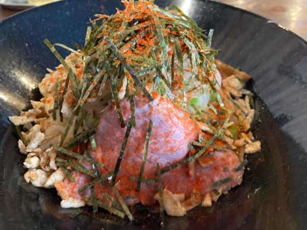 「辛まぜそば+追い飯」@HAYATEの写真