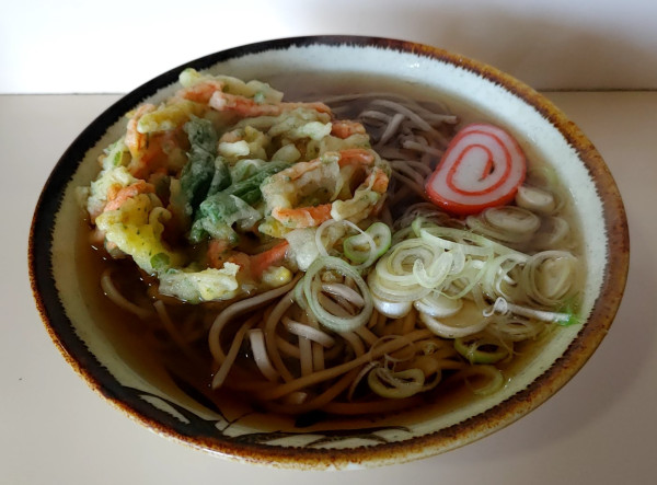 「天ぷらそば（460円）」@駅前の写真
