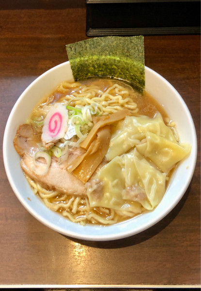 「わんたんめん（800）」@昌平ラーメン 成子坂店の写真