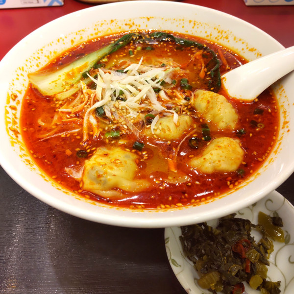 「坦々雲呑麺（￥1,000）」@雲呑房の写真