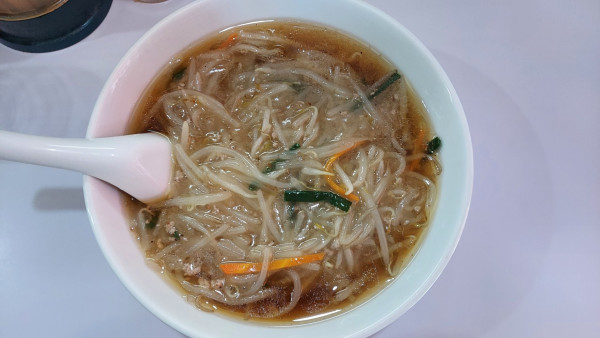 「もやしそば 600円」@中華料理 金来の写真