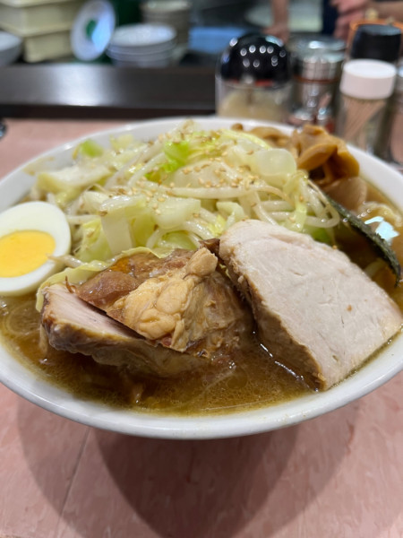 「中華そば（並）野菜」@所沢大勝軒の写真