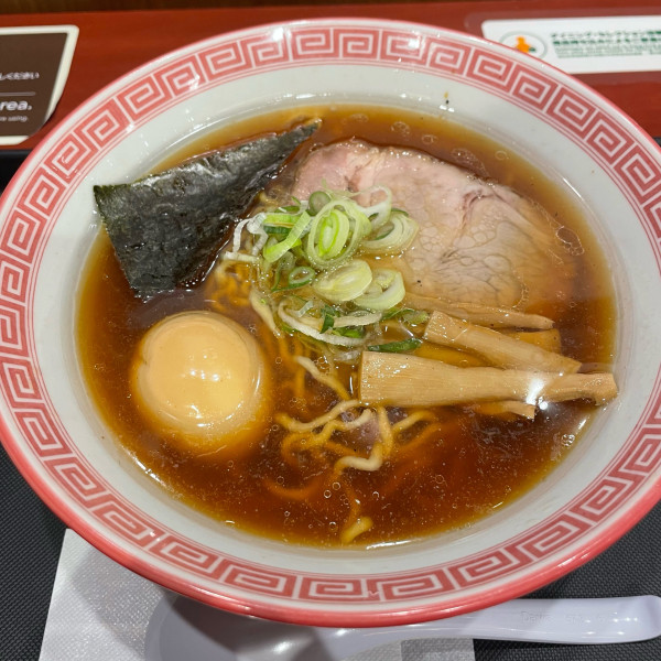 「味玉中華そば」@荻窪中華そば 春木屋 ラゾーナ川崎店の写真